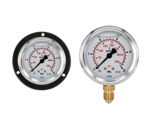 Shock-Resistant Pressure Gauge