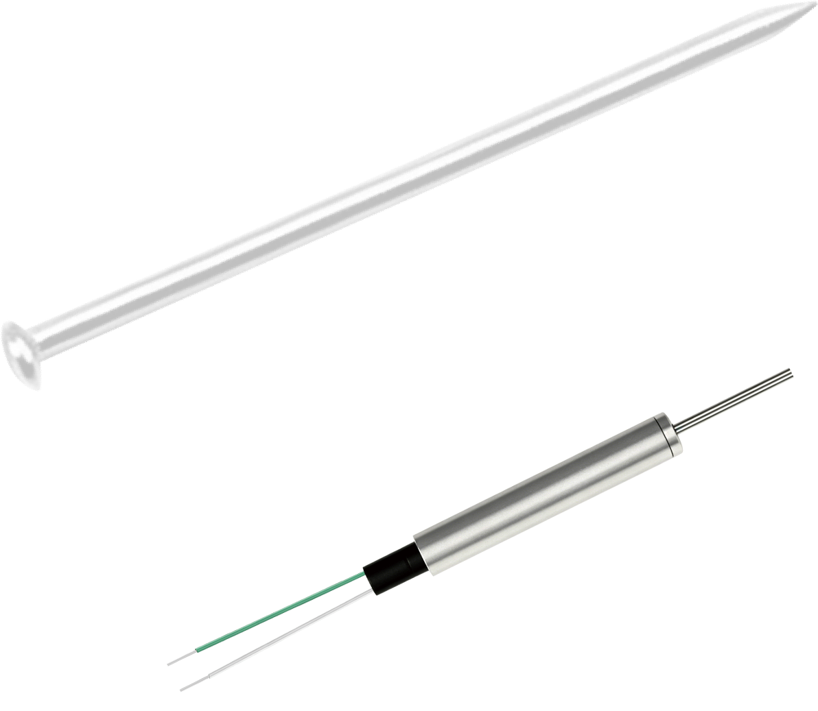 Miniature High-Frequency Temperature Sensor