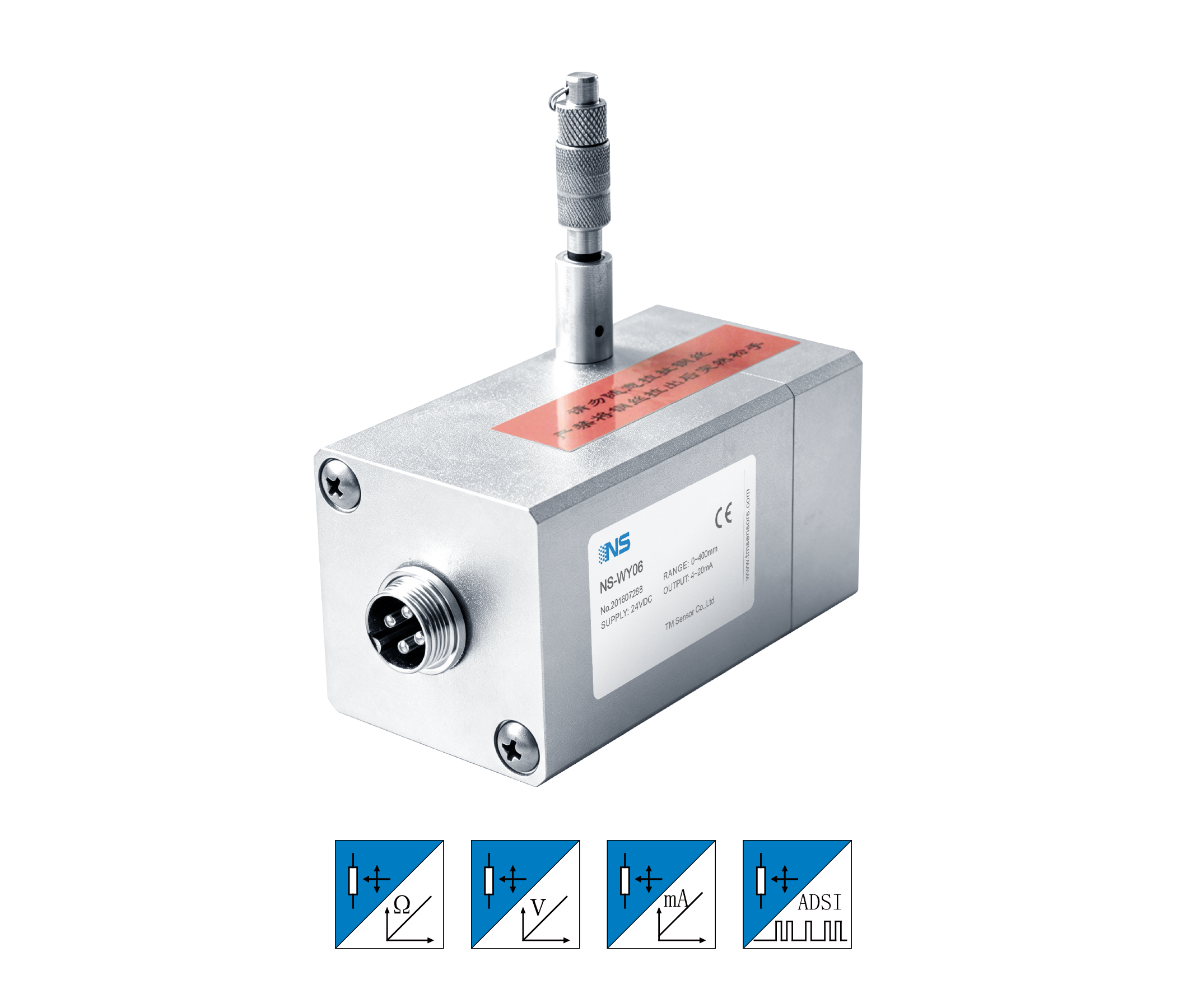 Draw-Wire Displacement Sensor